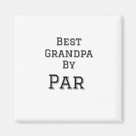 Beste Opa van par Simple Father's Grandfather Gi Magneet