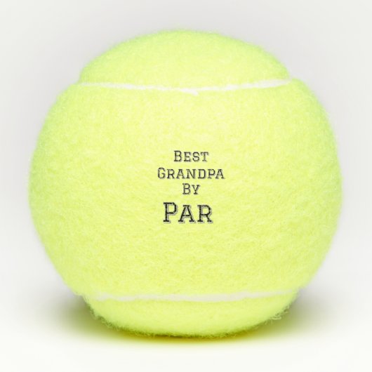 Beste Opa van par Simple Father's Grandfather Gi Tennisballen (Voorkant)