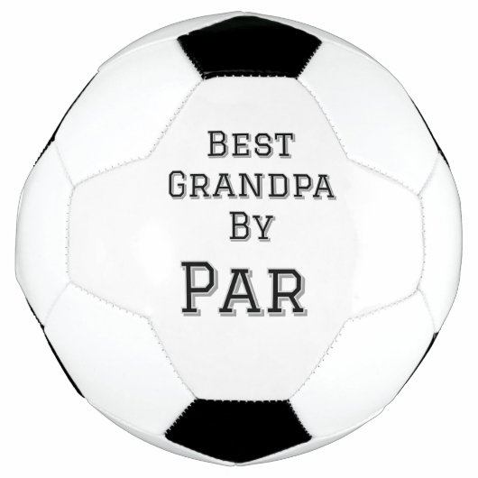 Beste Opa van par Simple Father's Grandfather Gi Voetbal (Voorkant)