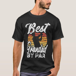  beste opa van Retro Golf opa Gift T-shirt