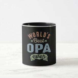 Beste Opa van werelden Mok