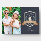 Beste OPA-versie op Par | Foto Golf Grandpa Fotoplaat (voorkant)