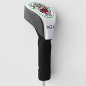BESTE OPA VOLGENS PAR Foto Monogram Golfheadcover (Schuin)