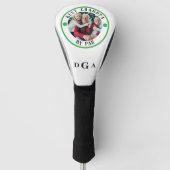 BESTE OPA VOLGENS PAR Foto Monogram Golfheadcover (Voorkant)