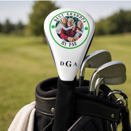 BESTE OPA VOLGENS PAR Foto Monogram Golfheadcover