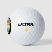 Beste opa volgens Par - Golfen Golfballen (Logo)