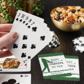 BESTE OPA VOLGENS PAR Golfspeler Persoonlijk Pokerkaarten (Insitu)