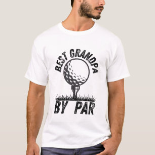 Beste opa volgens Par, Grappige heren golfen T-shirt