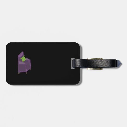 Beste opdrukster bagagelabel (Achterkant horizontaal)