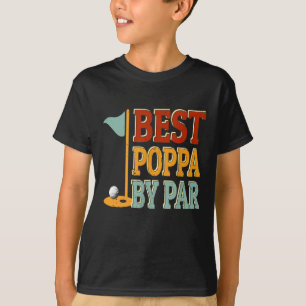 beste oppa per Par Golf-Vaderdag voor Pa T-shirt