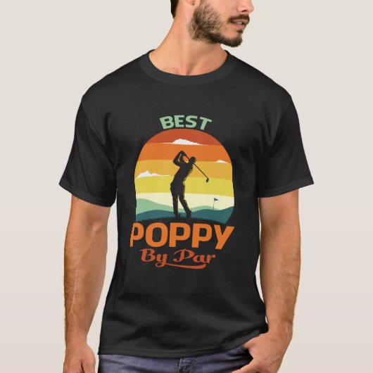 Beste oppepper door Par Vaderdag Golf Shirt Gift (Voorkant)