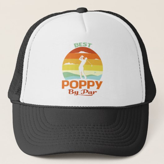 Beste oppepper door Par Vaderdag Golf Shirt Gift Trucker Pet (Voorkant)