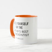 Beste orthodontist Gepersonaliseerde professionele Mok (Voorkant links)