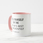 Beste orthodontist Gepersonaliseerde professionele Mok (Voorkant links)