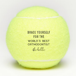 Beste orthodontist Gepersonaliseerde professionele Tennisballen