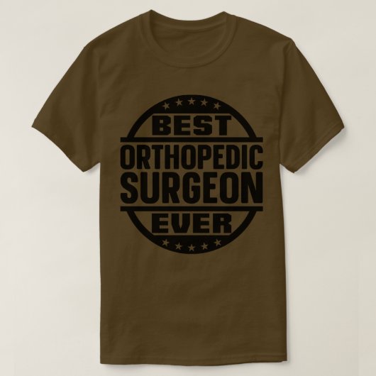 Beste orthopedische chirurg ooit t-shirt (Design voorkant)