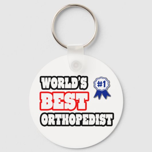 Beste orthopedist ter wereld sleutelhanger (Voorkant)