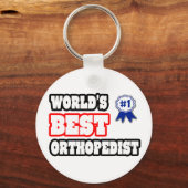 Beste orthopedist ter wereld sleutelhanger (Voorkant)