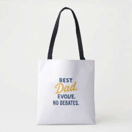 Beste ouder ooit Canvas tas | Grappig geen debat c