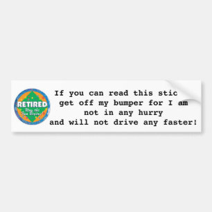 BESTE "OUDEREN" BUMPERSTICKER OOTJEVER