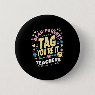 Beste ouders, jullie zijn aan de beurt! Liefdevoll Ronde Button 5,7 Cm