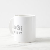 Beste ouders Label Je bent het betekent Label Je b Koffiemok (Voorkant links)