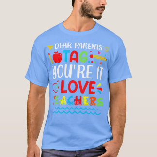 Beste ouders Label jullie IT-liefhebbers T-shirt
