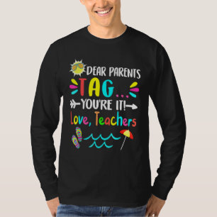 Beste ouders Label jullie IT-liefhebbers vorige da T-shirt