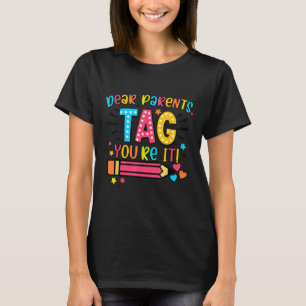 Beste ouders Label jullie IT-liefhebbers vorige da T-shirt