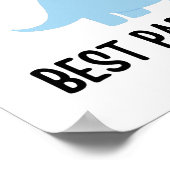 Beste ouders ooit poster (Hoek)