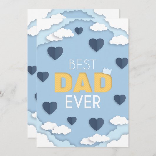 Beste pa Ever Cute Vaderdag (Voorkant / Achterkant)