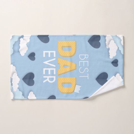 Beste pa Ever Cute Vaderdag Handdoek (Handdoek)