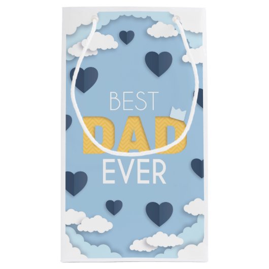 Beste pa Ever Cute Vaderdag Klein Cadeauzakje (Achterkant)