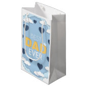 Beste pa Ever Cute Vaderdag Klein Cadeauzakje (Voorkant Gekanteld)