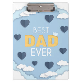 Beste pa Ever Cute Vaderdag Klembord
