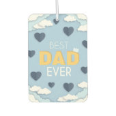 Beste pa Ever Cute Vaderdag Luchtverfrisser (Voorkant)
