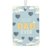 Beste pa Ever Cute Vaderdag Luchtverfrisser (Achterkant)