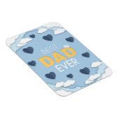 Beste pa Ever Cute Vaderdag Magneet (Rechterzijde)