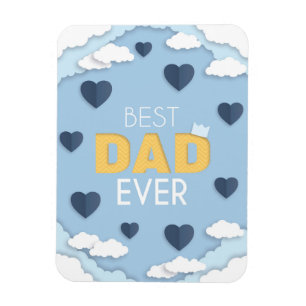 Beste pa Ever Cute Vaderdag Magneet