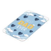 Beste pa Ever Cute Vaderdag Magneet (Linkerzijde)