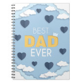 Beste pa Ever Cute Vaderdag Notitieboek (Voorkant)