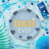 Beste pa Ever Cute Vaderdag  Papieren Bordje (Feest)
