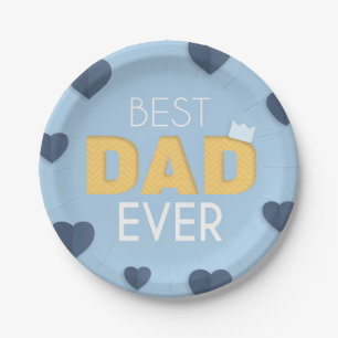 Beste pa Ever Cute Vaderdag Papieren Bordje