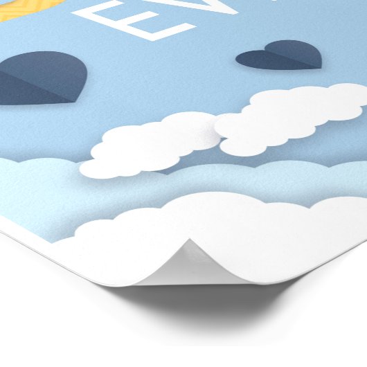 Beste pa Ever Cute Vaderdag Poster (Hoek)