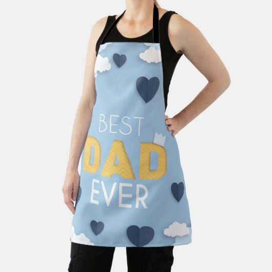 Beste pa Ever Cute Vaderdag Schort (Insitu)