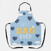 Beste pa Ever Cute Vaderdag Schort (Voorkant)