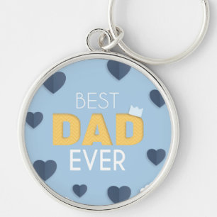 Beste pa Ever Cute Vaderdag Sleutelhanger