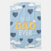 Beste pa Ever Cute Vaderdag Theedoek (Verticaal)