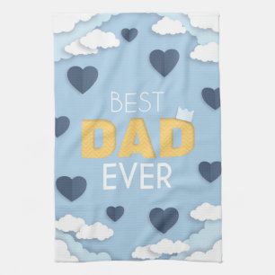 Beste pa Ever Cute Vaderdag Theedoek