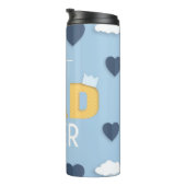 Beste pa Ever Cute Vaderdag Thermosbeker (Geroteerd rechts)